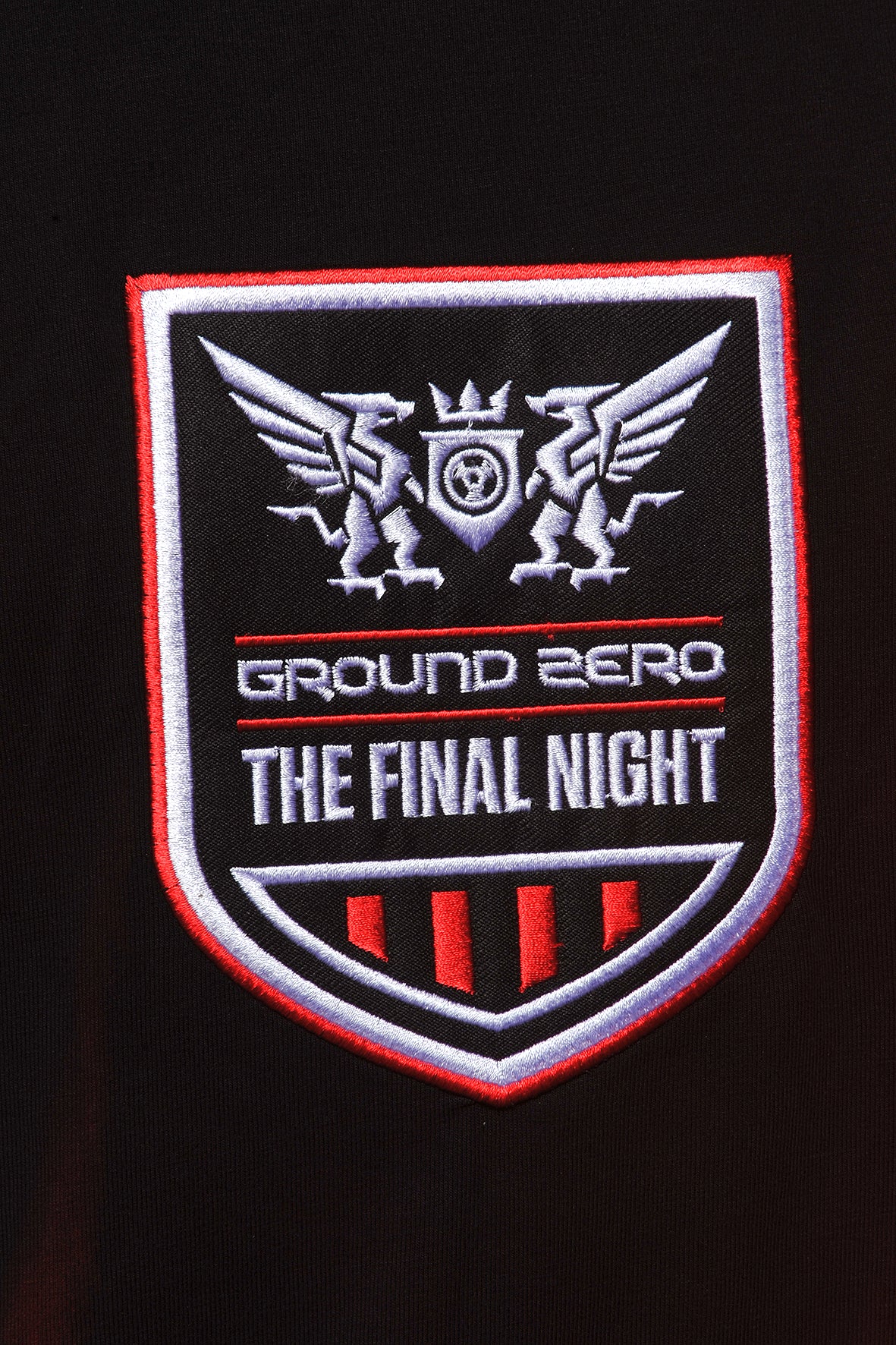 Ground Zero reversible bomberjack The Final Night | black