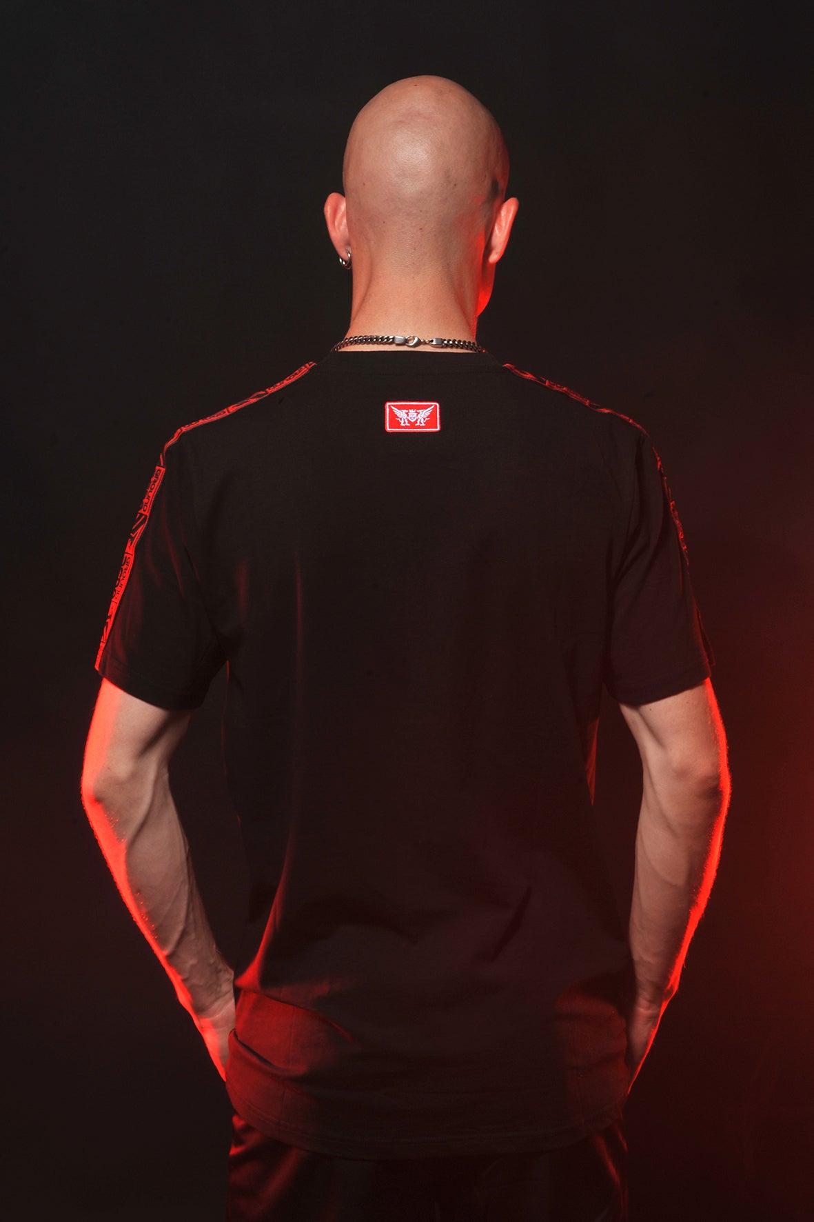 Ground Zero Shield t-shirt with taping The Final Night | black