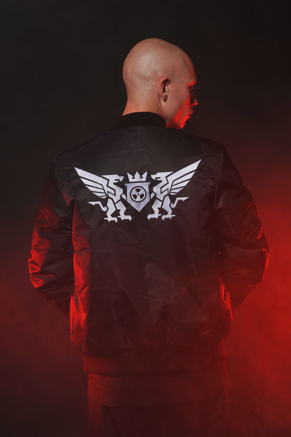 Ground Zero reversible bomberjack The Final Night | black