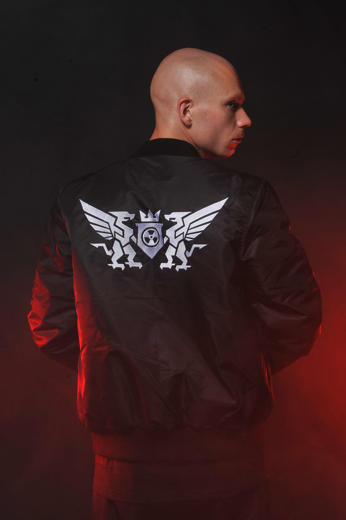 Ground Zero reversible bomberjack The Final Night | black