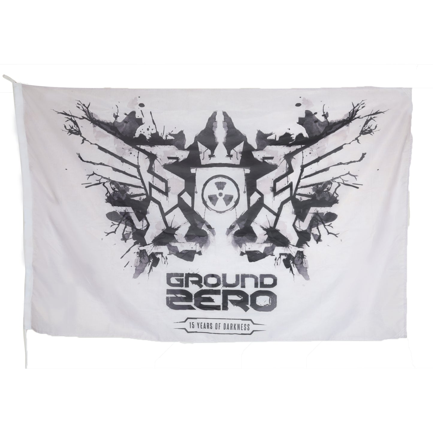 GROUND ZERO FLAG WHITE