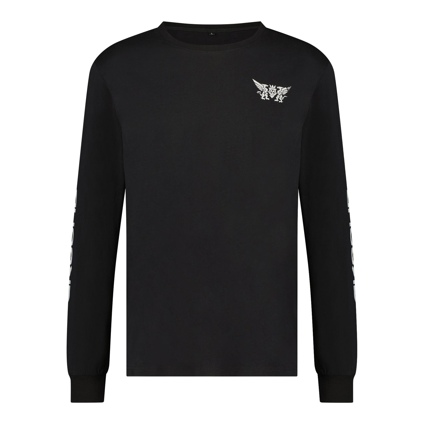 GROUND ZERO LONGSLEEVE ''RAVE TO THE GRAVE'' BLACK