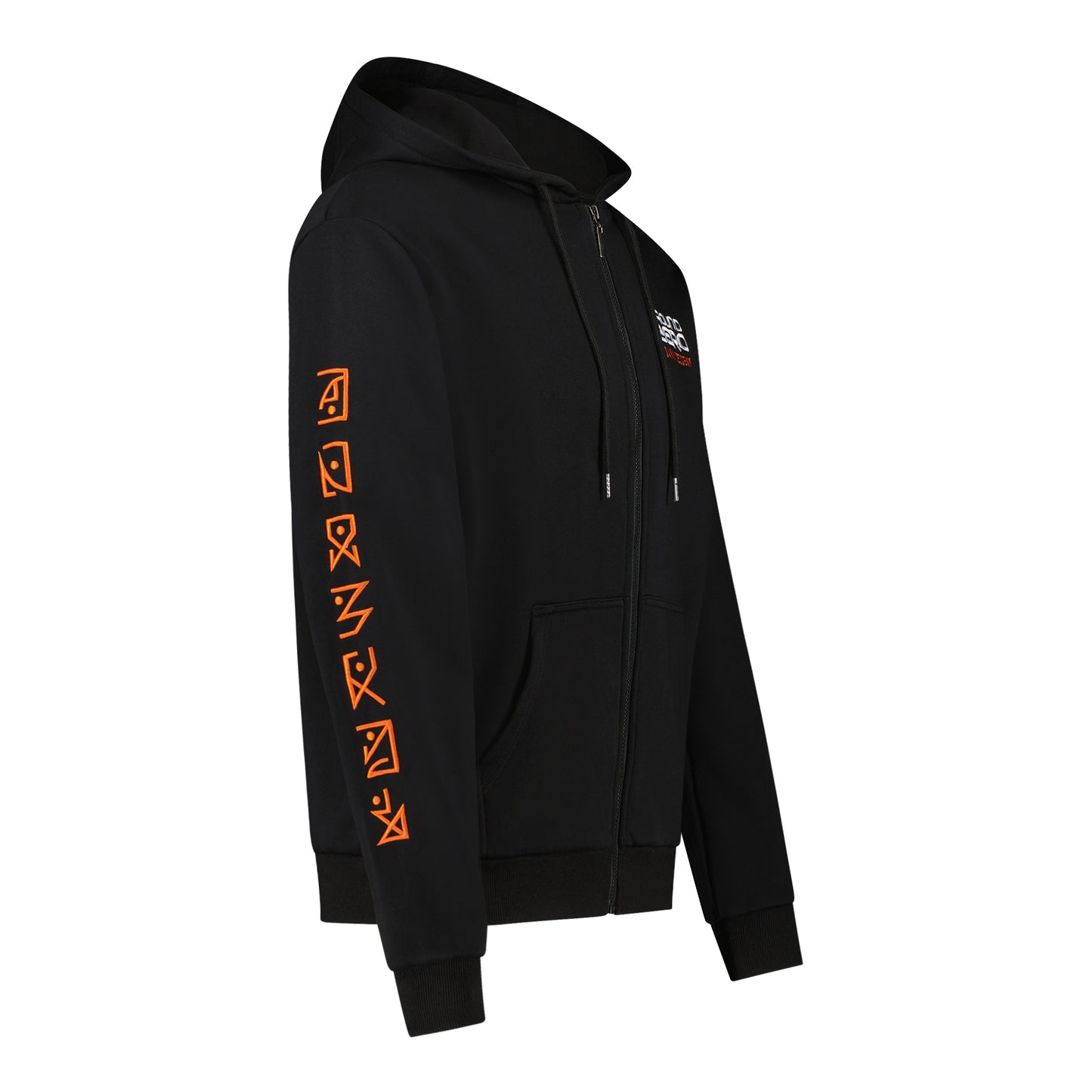 GROUND ZERO HOODED ZIP DARK DESCENT