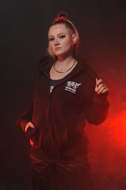 Ground Zero I Survived The Final Night hooded zip | black