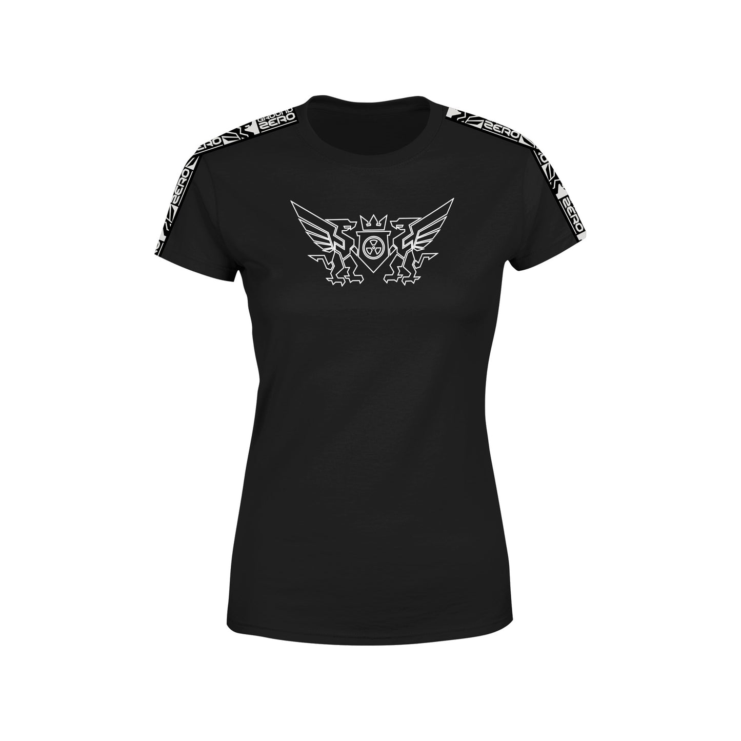 GROUND ZERO GIRL T-SHIRT BLACK