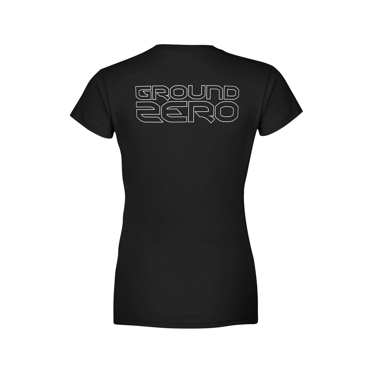 GROUND ZERO MEISJE T-SHIRT ZWART