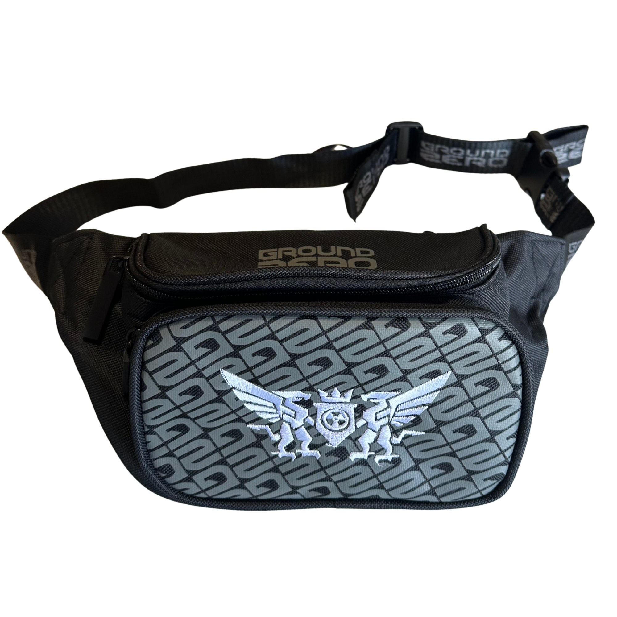 Ground Zero Hip bag | Black – Ground zero webshop