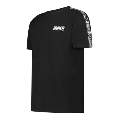 GROUND ZERO T-SHIRT SMALL LOGO BLACK