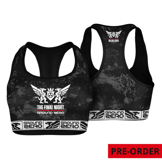Ground Zero sporttop The Final Night | black - grey