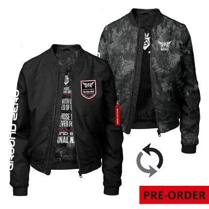 Ground Zero reversible bomberjack The Final Night | black