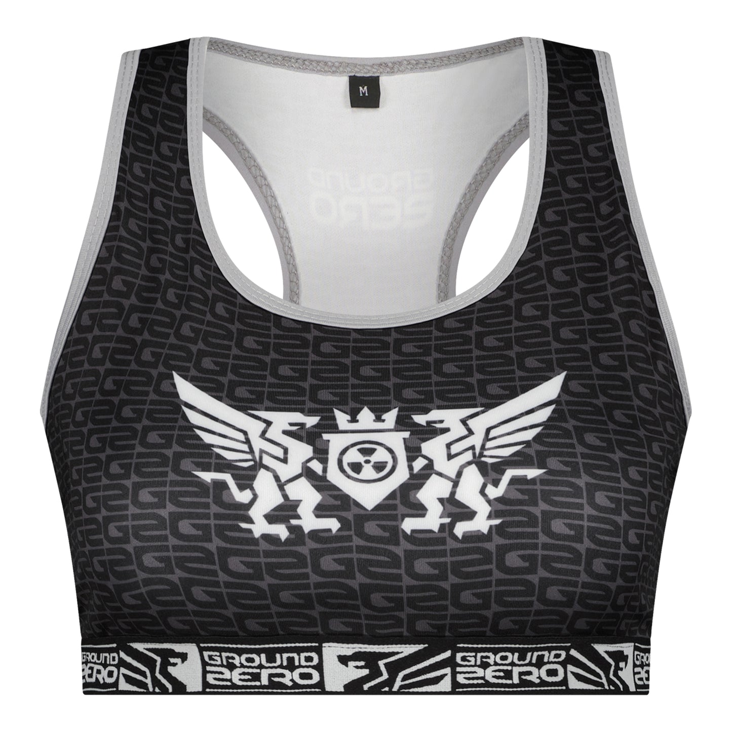 GROUND ZERO GIRL SPORT TOP ZWART